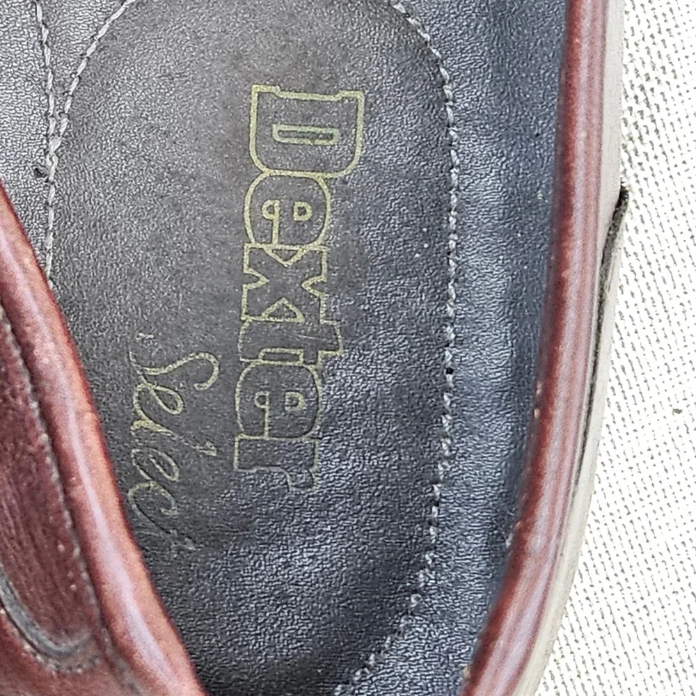 Dexter USA Select Burgundy Leather Penny Loafer Shoes Mens‎ Size 10.5 N 521787